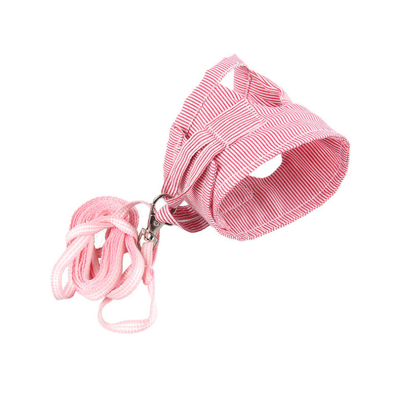 Towing Rope Baby Rabbit Chinchilla Mink Pet Chest Strap Out Traction Rope