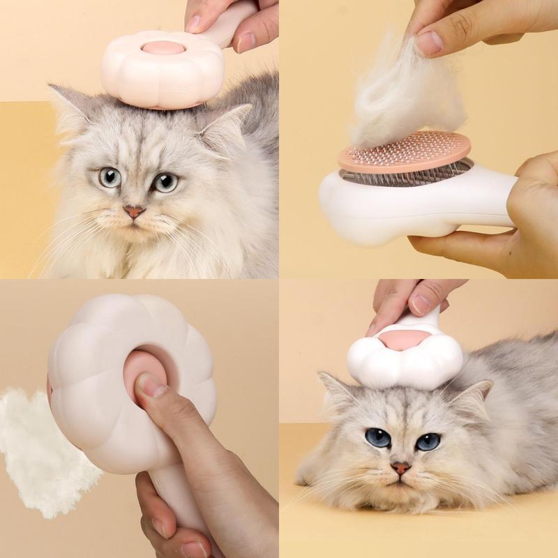 Pet Massage Hair Removal Comb, Paw ShapedPet Grooming Brush, Dog & Cat Grooming Supplies
