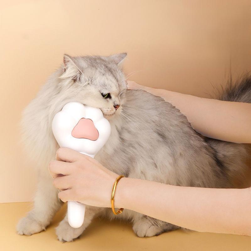 Pet Massage Hair Removal Comb, Paw ShapedPet Grooming Brush, Dog & Cat Grooming Supplies