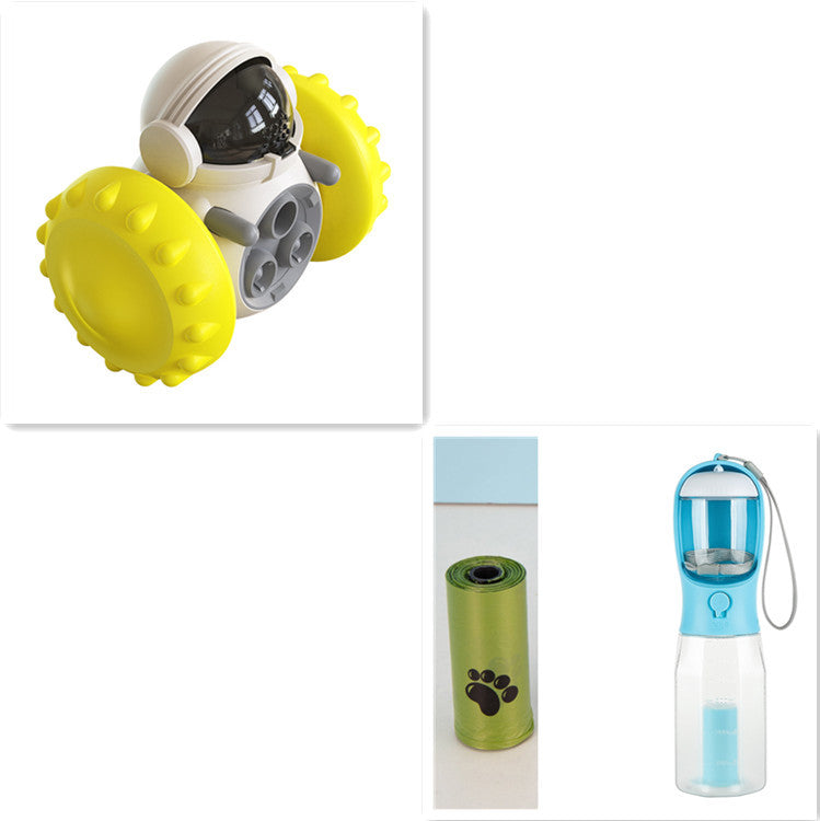 Cat And Dog Toys Slow Food interactive Balance Car Multifunctional Fun Development Smart Pet Feeding Dog Toy Car Pets Products
