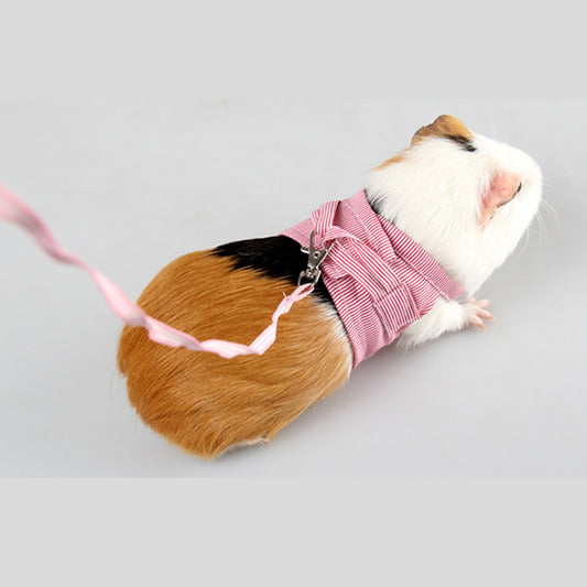 Towing Rope Baby Rabbit Chinchilla Mink Pet Chest Strap Out Traction Rope