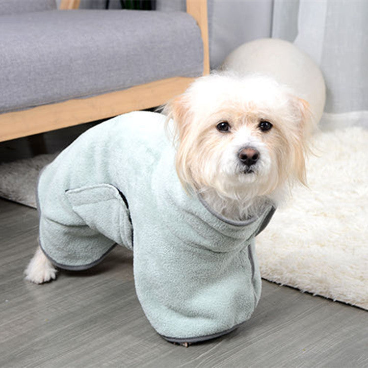 Quick-drying Pet Absorbent Bathrobe Pet Bath Towel